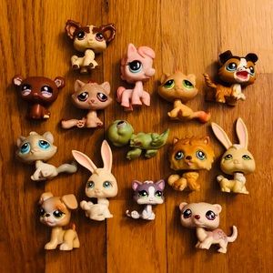 Littlest Pet Shop Rare Magnetic Feet Collection